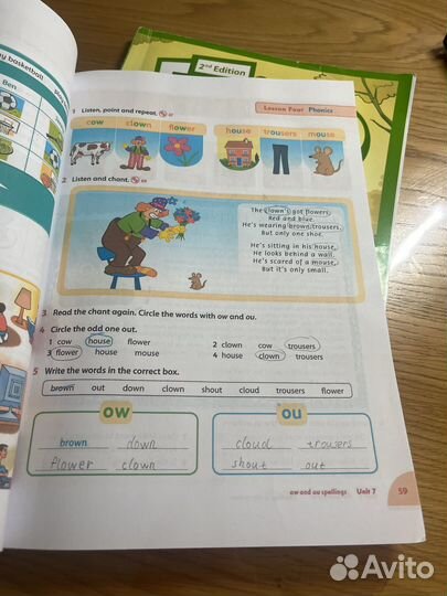 Family and friends 3 class book, workbook