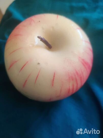 Свеча яблоко реквизит