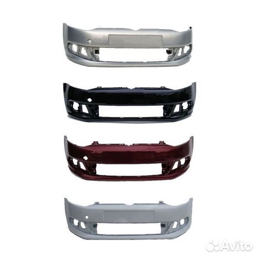Бампер Передний Поло 10-14 год