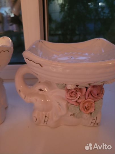 Конфетница керамический