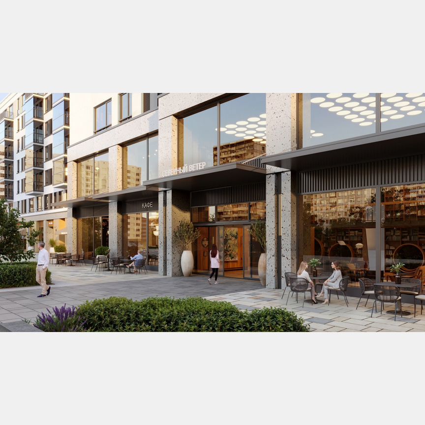 3-к. квартира, 91 м², 3/16 эт.