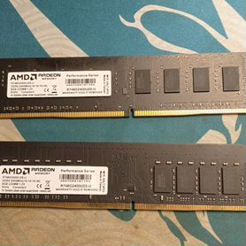 Оперативная память AMD DDR4 2400MHZ