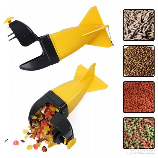 Кормушка для заброса прикормки Ракета