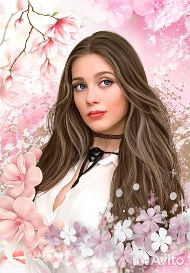 Портрет по фотографии и в обработке Дрим Арт