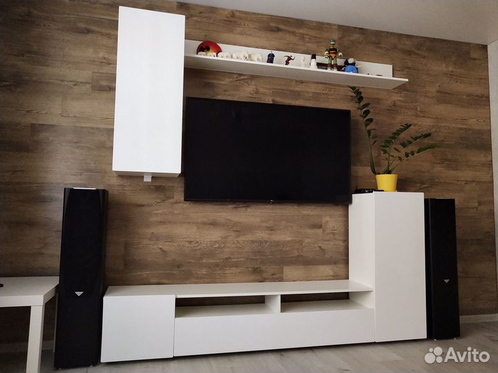 Гостиная белый глянец