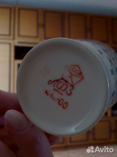 Чашка с блюдцем лфз СССР