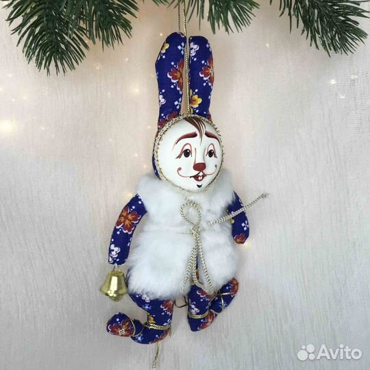 Елочная игрушка ручной работы 