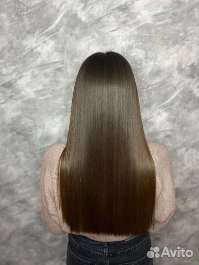 Кератиновое выпрямление