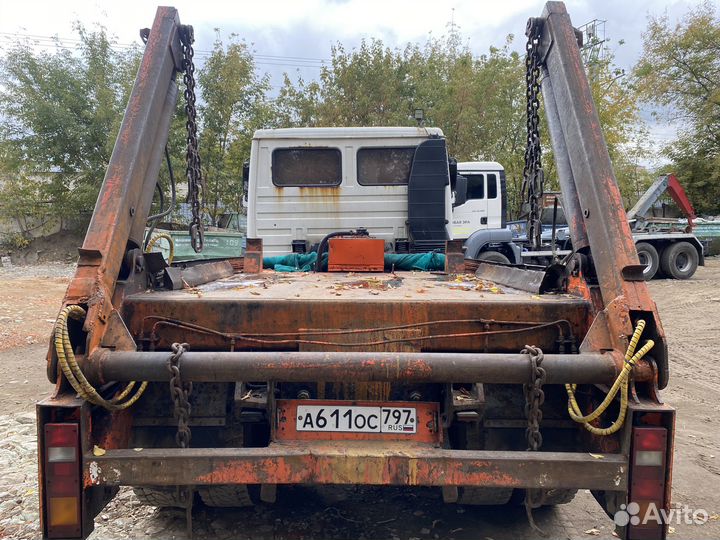 Маз 5550В2 бункеровоз-мусоровоз с кму