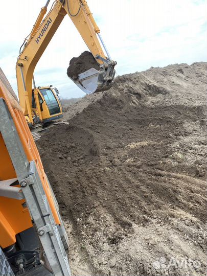 Плодородный грунт с доставкой, чернозем