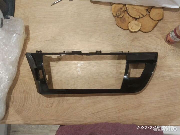 Оригинальная переходная рамка 2din corolla