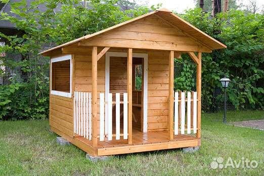 Детский домик для дачи