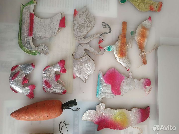 Елочные игрушки СССР