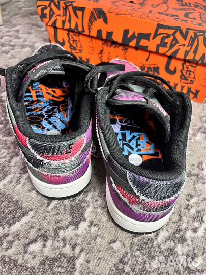 Nike Dunk Low Graffiti кроссовки новые