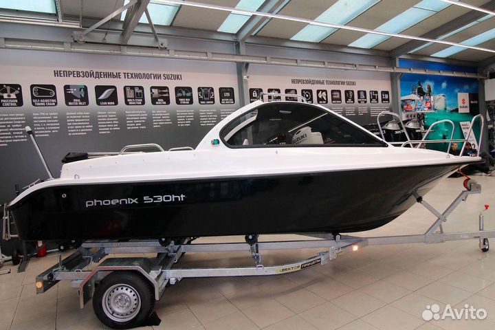 Катер Феникс 530 HT с мотором 60 л.с