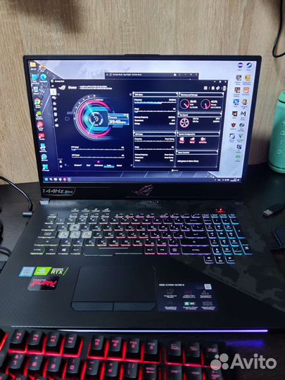 Asus rog strix GL704GW i7-8750h RTX-2060