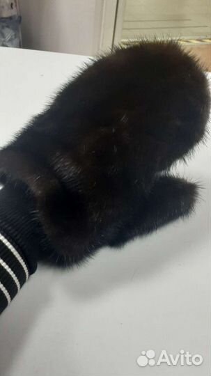 Норковые варежки