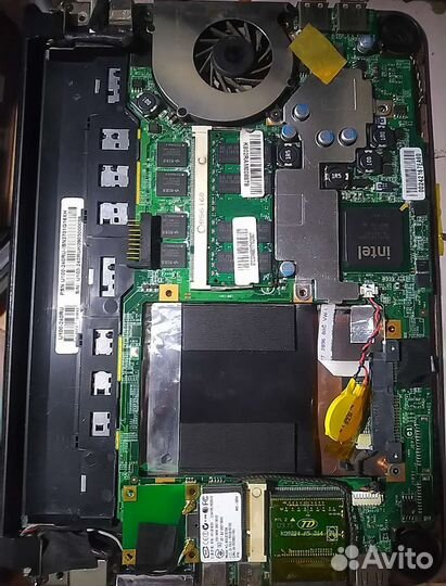 Ноутбук MSI wind U100 на запчасти