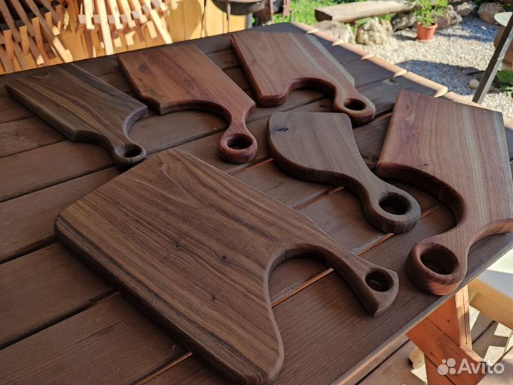 Разделочные доски из цельного дерева