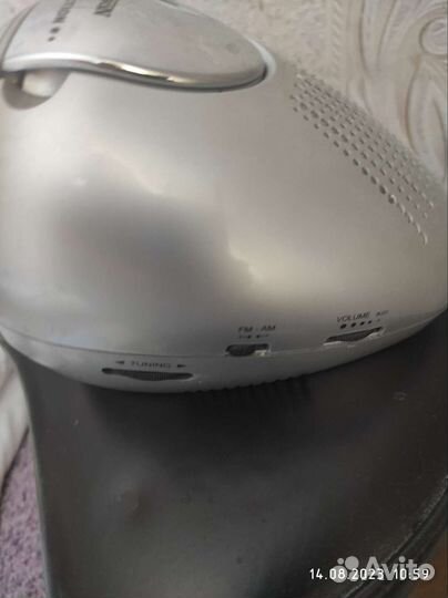 Радио часы будильник