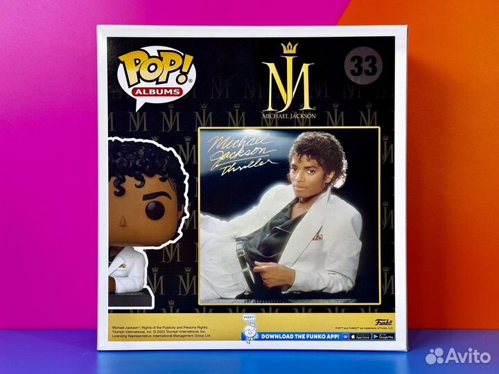 Funko Pop Albums 33 Michael Jackson Thriller Album