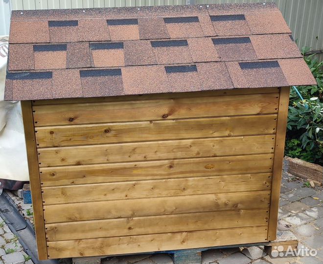 Будка для собаки утепленная