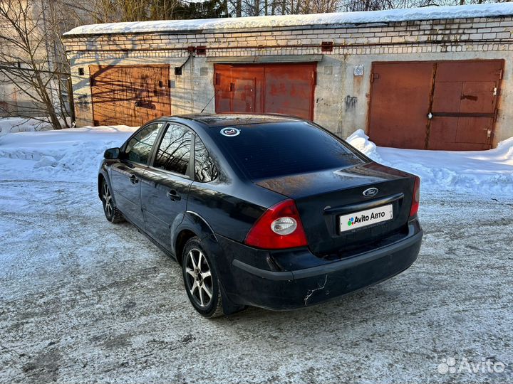 Ford Focus 1.6 МТ, 2007, 161 000 км