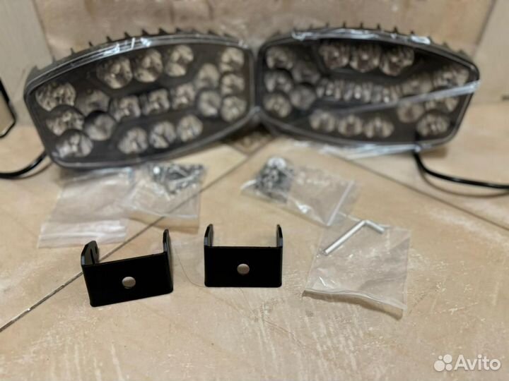 Фары LED дальнего света на грузовик 12/24V