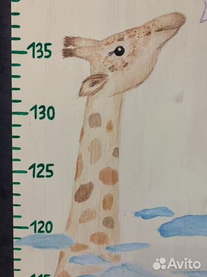 Ростомер детский ручная работа