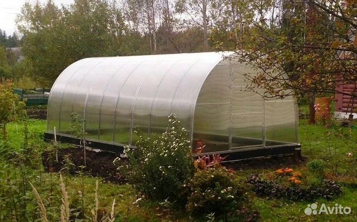Теплицы в наличии (каркас + поликарбонат)