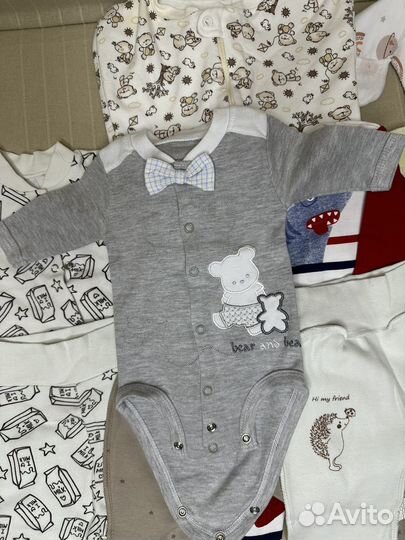 Одежда для новорожденных 0-3 мес