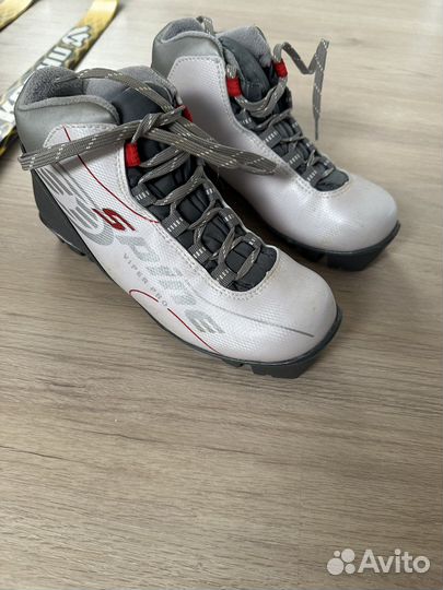 Беговые лыжи детские комплек