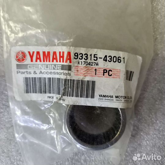 Подшипник игольчатый на редуктор Yamaha