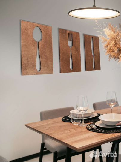 Декор для кухни, панно на стену, лофт