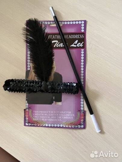 Повязка и мундштук в стиле чикаго