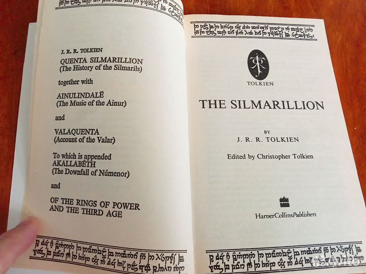 Tolkien. The Silmarillion. На английском языке