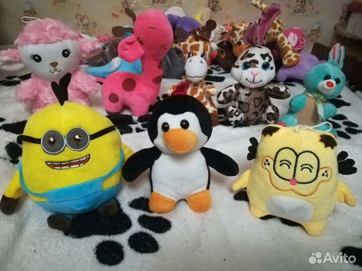 Мягкие игрушки новые