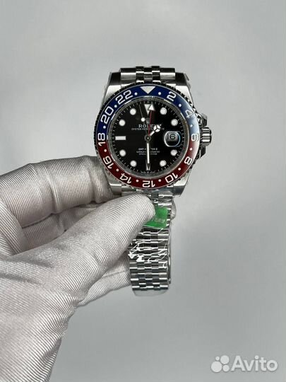 Часы Rolex GMT Master II 40 Pepsi 126710blro-0001