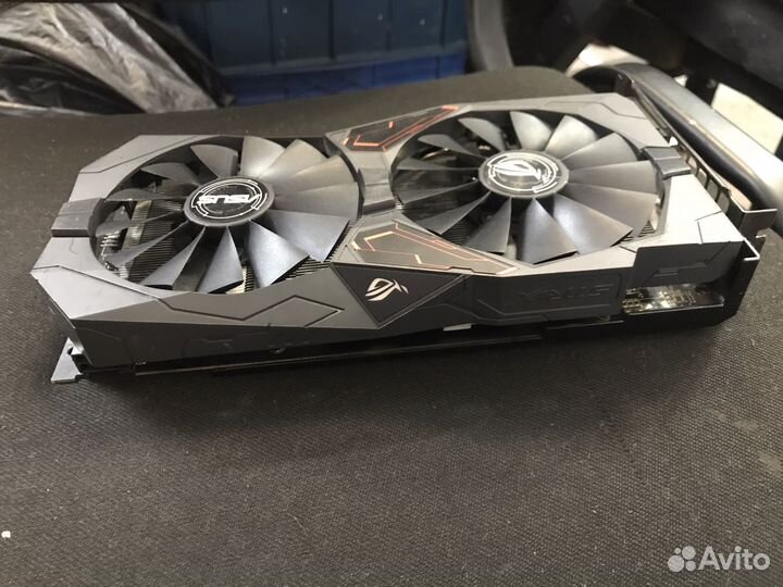 Видеокарта asus ROG strix RX 570 4GB