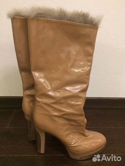 Сапоги зимние Vicini, 40 на меху, кожа