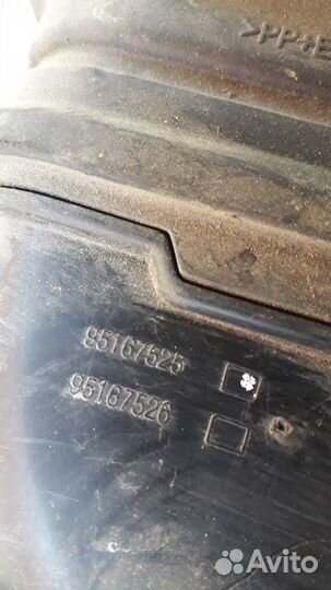 Воздухозаборник Chevrolet Aveo T300 2015