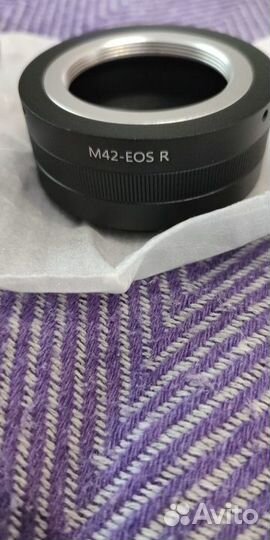 Кольцо Переходник Адаптер Canon M42-EOS-R