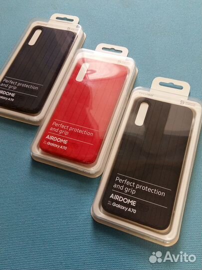 Оригинальные Чехлы на samsung Galaxy A70 (3 цвета)