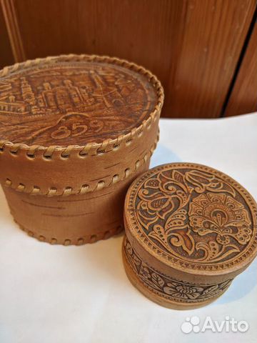 Шкатулка из бересты