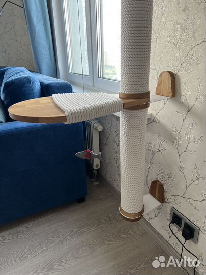 Настенный домик когтеточка Catsby Family wall