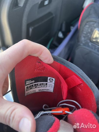 Ботинки для сноуборда burton moto