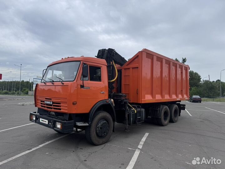 КАМАЗ 65115 с КМУ, 2007