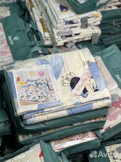 Постельное белье С готовым одеялом,серия дисней