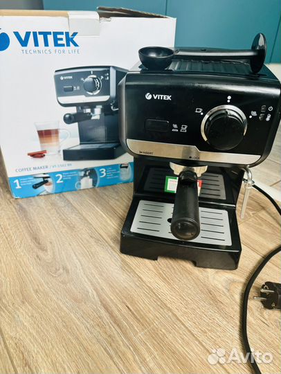 Кофеварка vitek VT-1502 BK