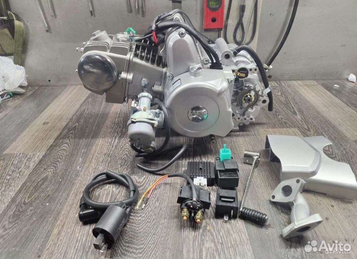 Двигатель 125кубов (1+1) для детского atv